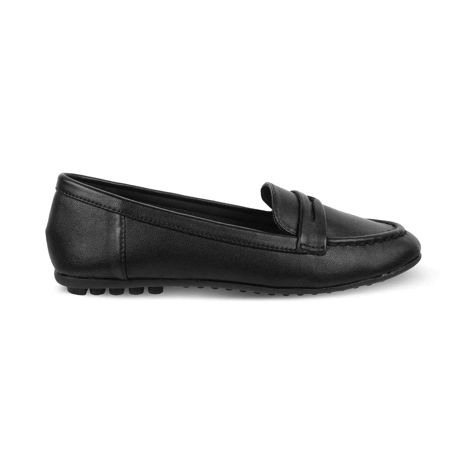 Beach Path City Function Tresmode Snappy Black Women's Casual Loafers