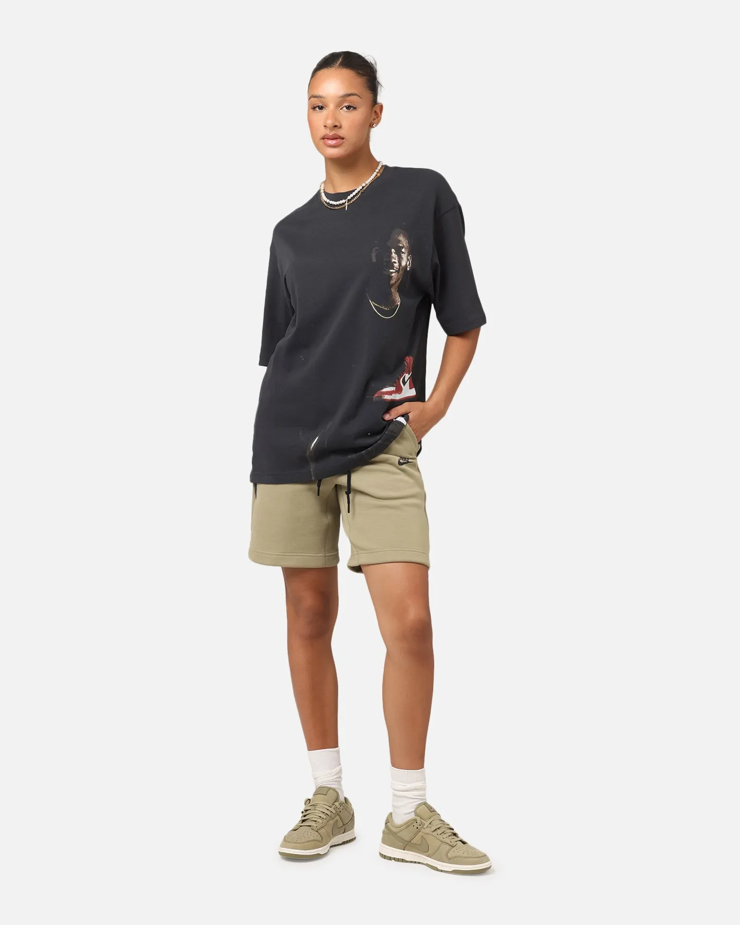 Jordan Statement 1985 J Day Crewneck T-Shirt Off Noir Simple Chic Smart Fashion