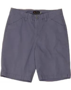 Summer Mood LEE Womens Regular Fit Mid Rise Casual Shorts US 10 Large W30  Blue Cotton