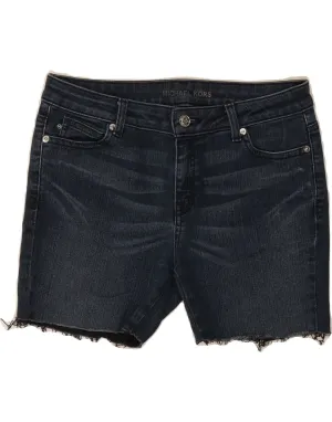 Quick Comfort MICHAEL KORS Womens Denim Shorts US 8 Medium W30 Blue Cotton