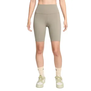 hiking clothes Nike One Womens High-Waisted 8"" Biker Shorts