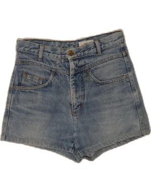 Sweat Wicking Fabric STEFANEL Womens Denim Shorts IT 44 Medium W30  Blue