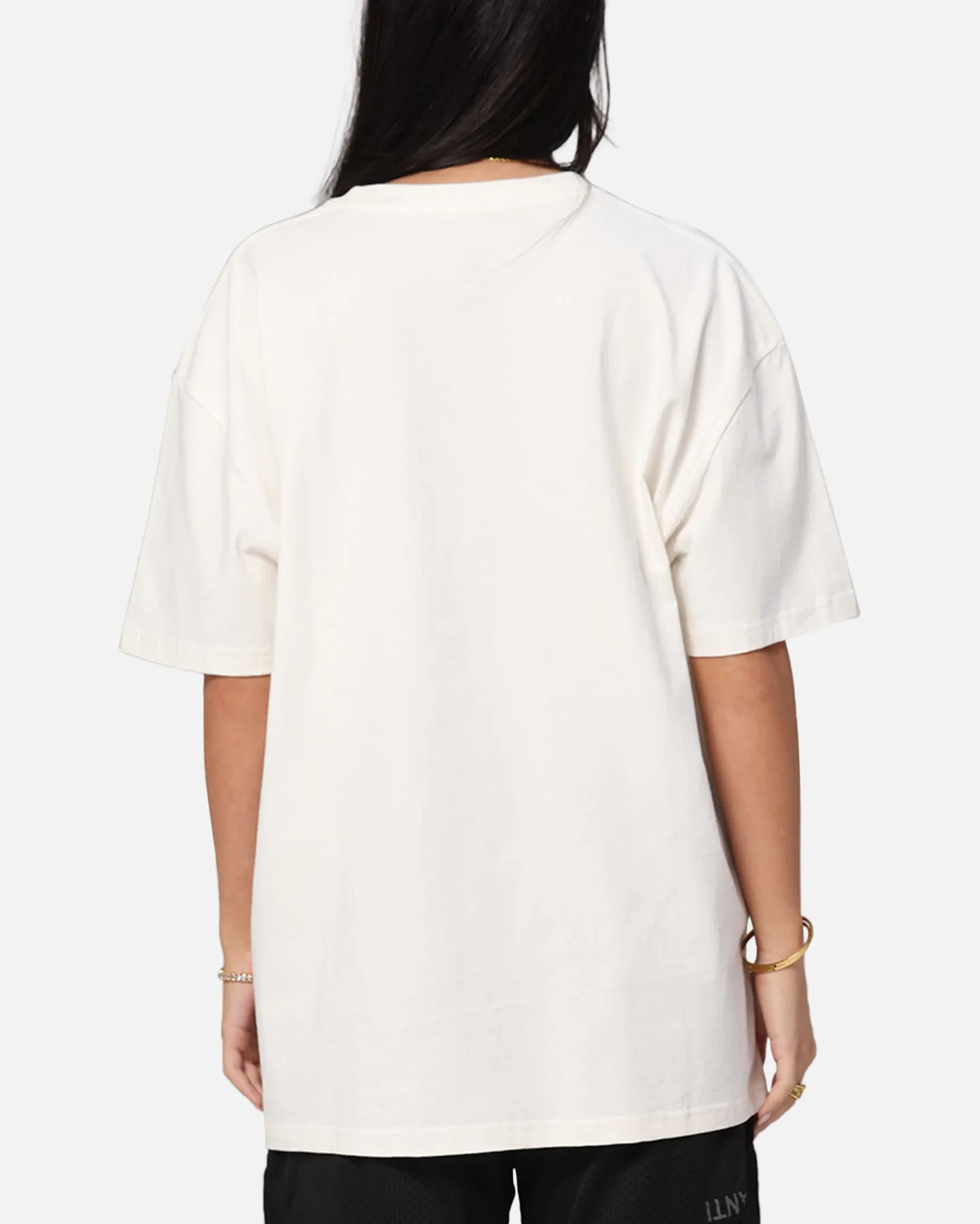 Ethically Sourced Cotton LongLastingColor The Anti Order Process Boxy T-Shirt Off White