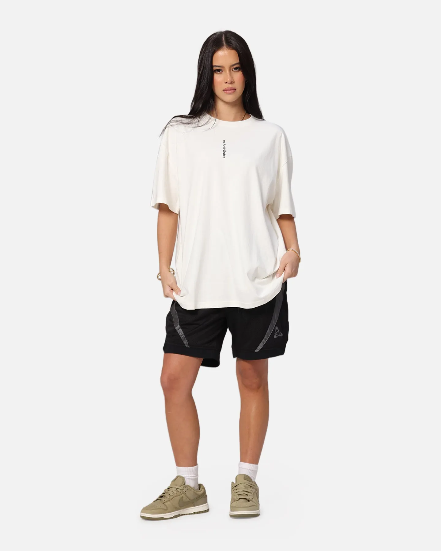 Anti Static Treatment The Anti Order Process Boxy T-Shirt Off White