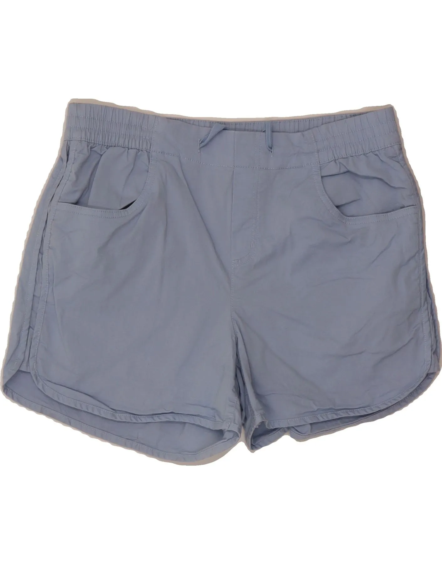 dancewear Comfort Layer Wear EDDIE BAUER Womens Casual Shorts US 12 Large W34  Blue Cotton