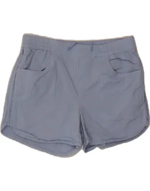 dancewear Comfort Layer Wear EDDIE BAUER Womens Casual Shorts US 12 Large W34  Blue Cotton