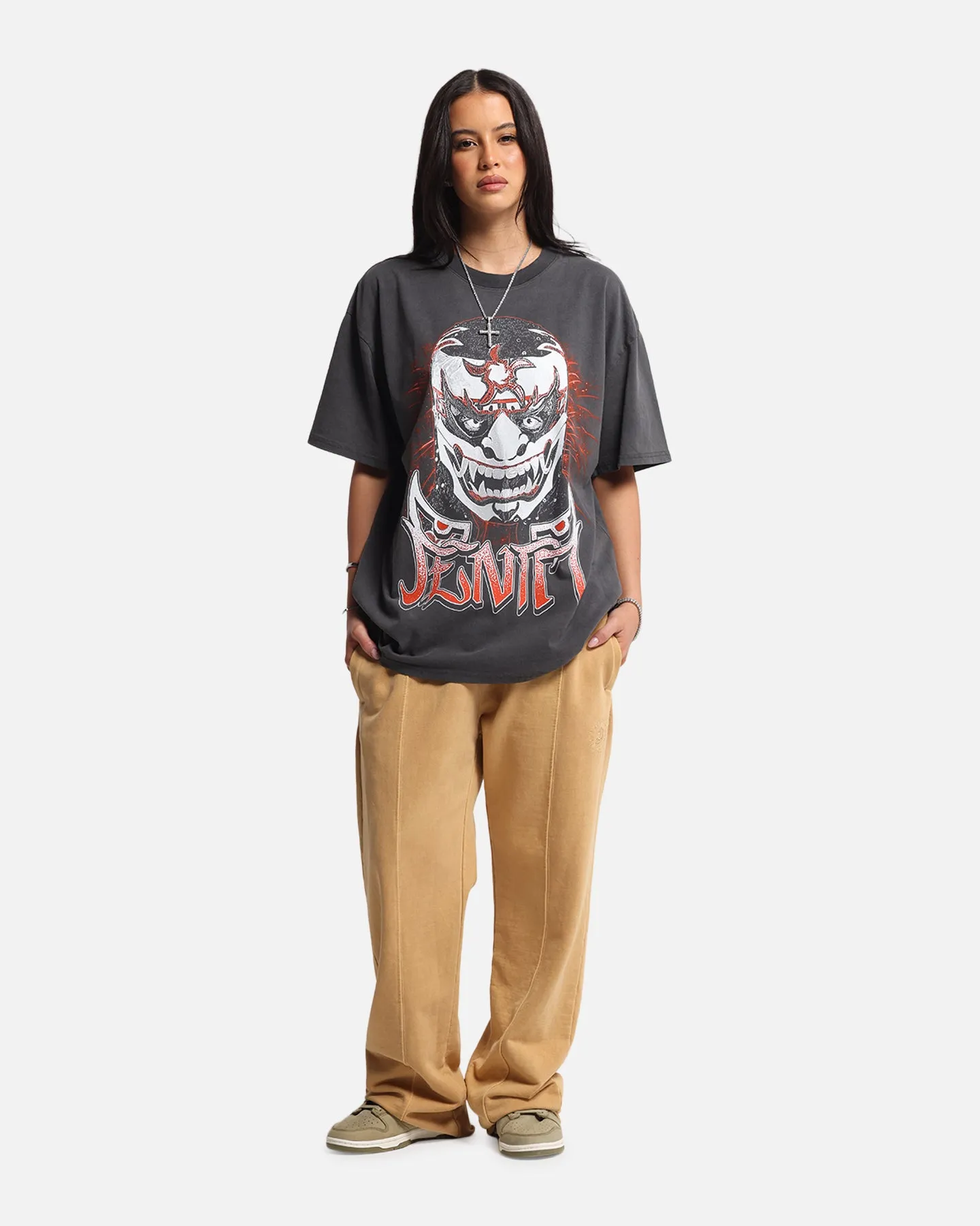 Cozy Comfort Look Culture Kings X WWE Penta Wrestlemania XLI Heavy T-Shirt Black Wash