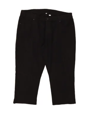 Water - repellent LEVI'S Womens Bermuda Denim Shorts US 22 3XL W40 Black Cotton