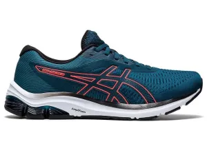 Asics scarpa da corsa da uomo Gel Pulse 12 1011A844 401 blu Enhanced Traction Lugs Abrasion Defying Heel Guard