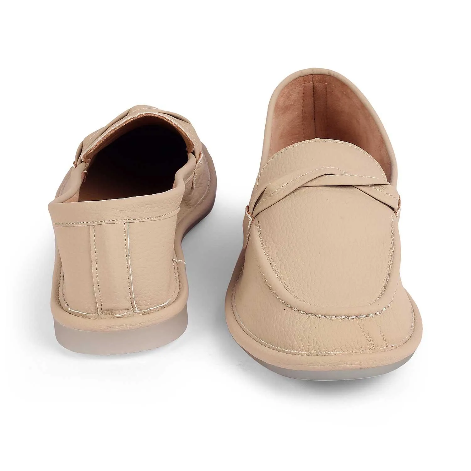 Path Strong Fresh Power Tresmode Yorko Beige Women's Casual Loafers