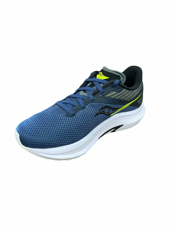 Saucony scarpa da corsa da uomo Axon S20657-55 blu-nero Tear Resistant