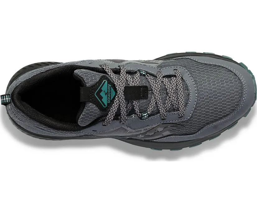 Saucony scarpa da trail da uomo Excursion TR16 GTX goretex S20749 21 verde foresta scura Pastel color Seamless Knit Fabrication