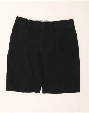LEE Womens Chino Shorts US 12 Large W32  Black Cotton All Day Comfort Fit