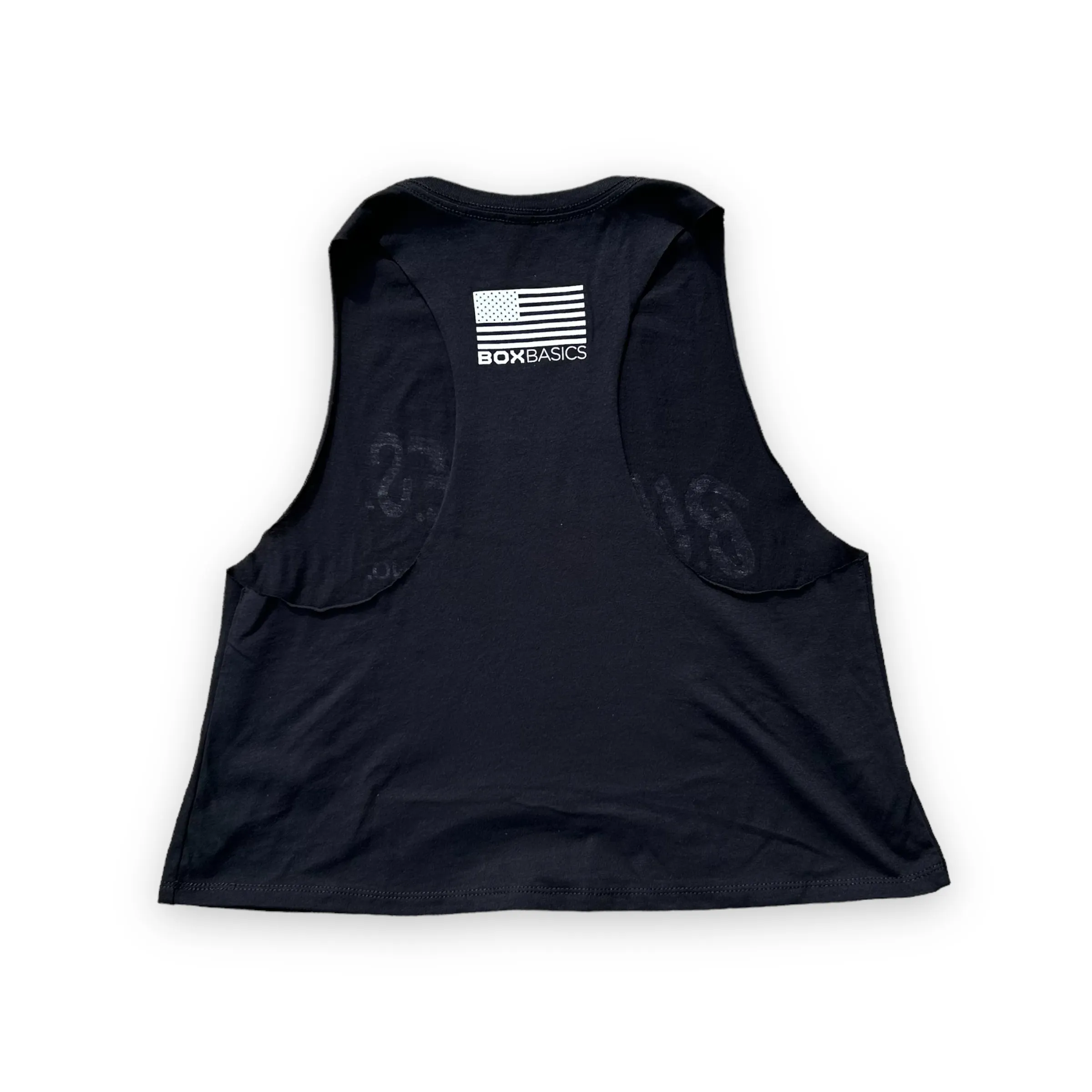 Anti Pill Fabric anti tank Women's Burpees Crop Tank