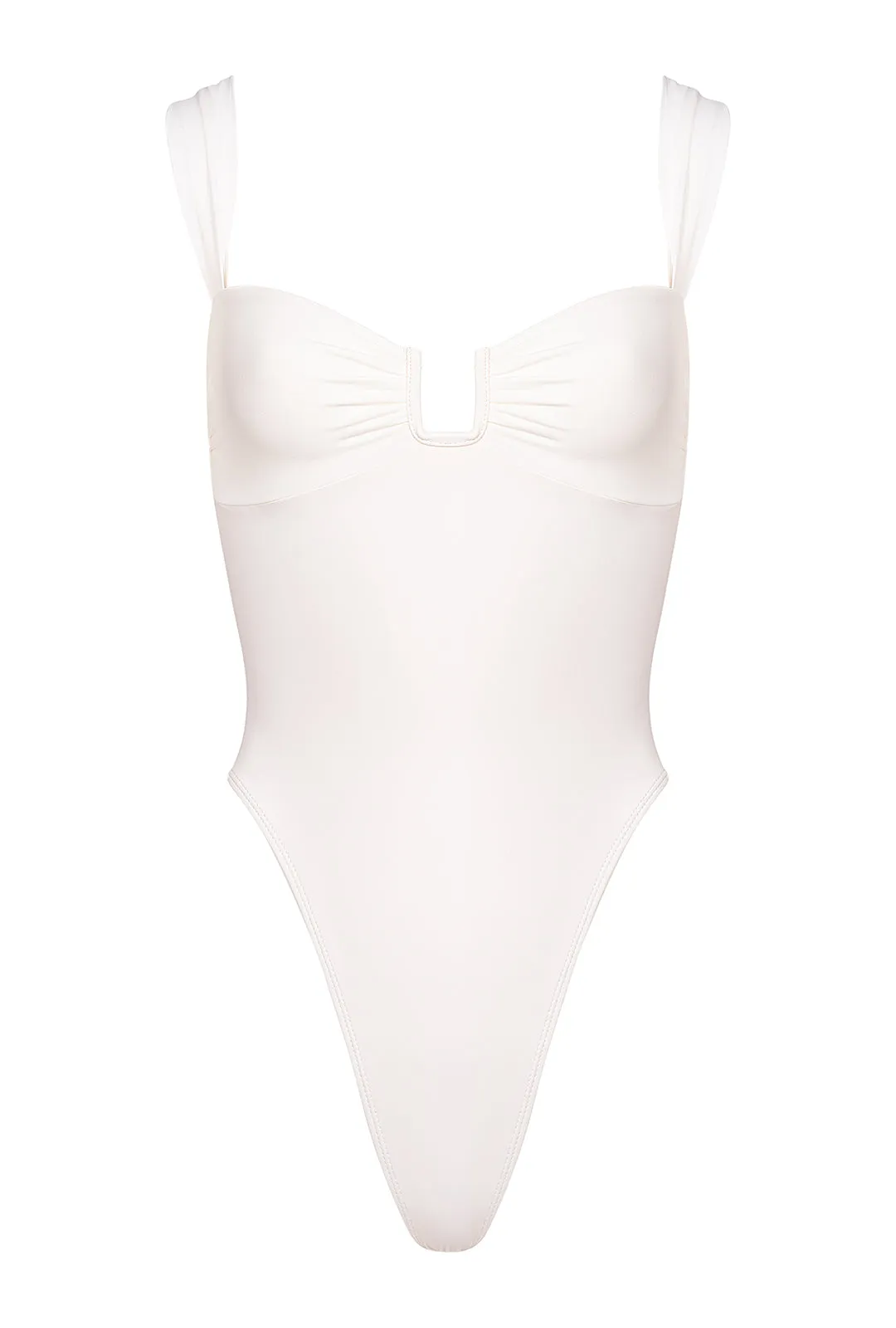 Casual-Comfort Cannes One Piece - Bridal White