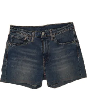 Game Day Durable Build LEVI'S Womens 511 Denim Shorts W31 Medium Blue Cotton