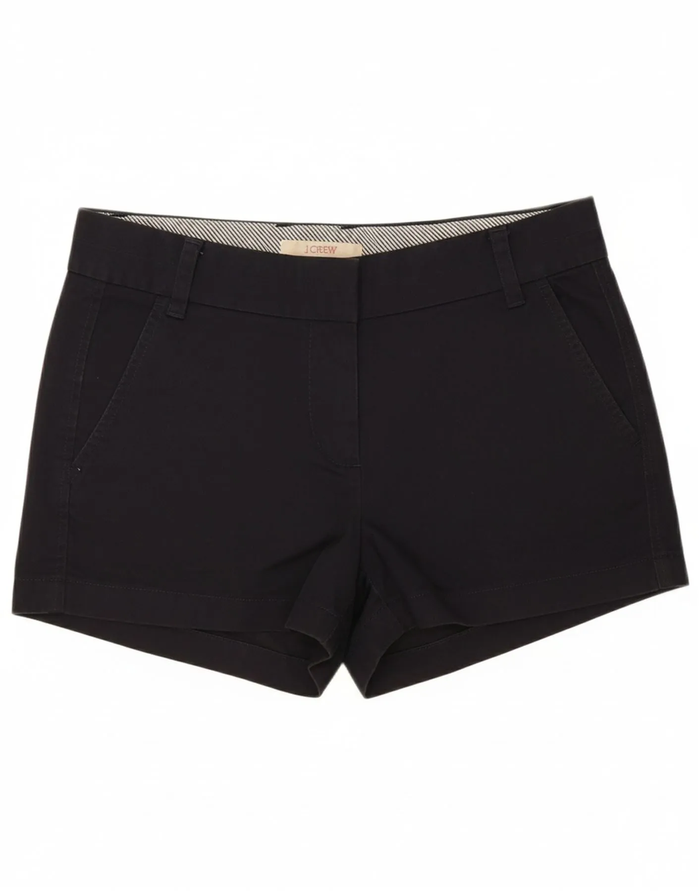 Day Wear J. CREW Womens Chino Shorts US 6 Medium W30 Black Cotton