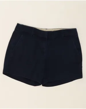 J. CREW Womens Chino Shorts US 2 XS W28  Navy Blue Cotton Abrasion Resistant Material Stretch Layers