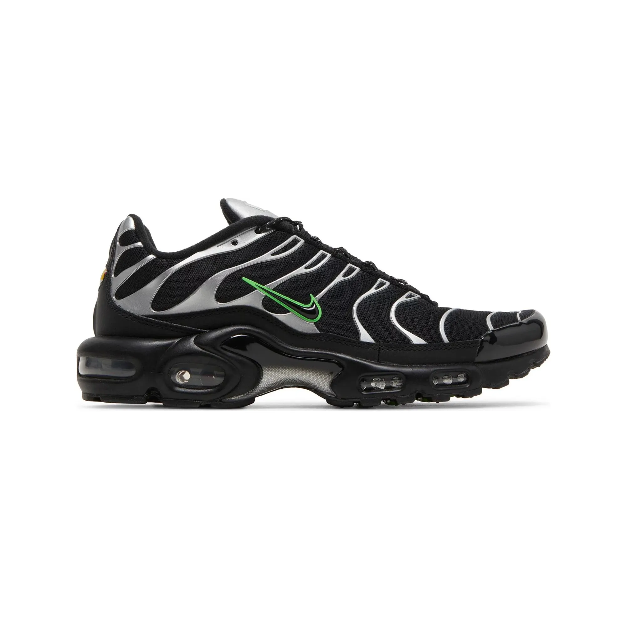 cross - country runner's shoe opportunity Air Max TN Plus 'Black Silver Green Strike' (2021)