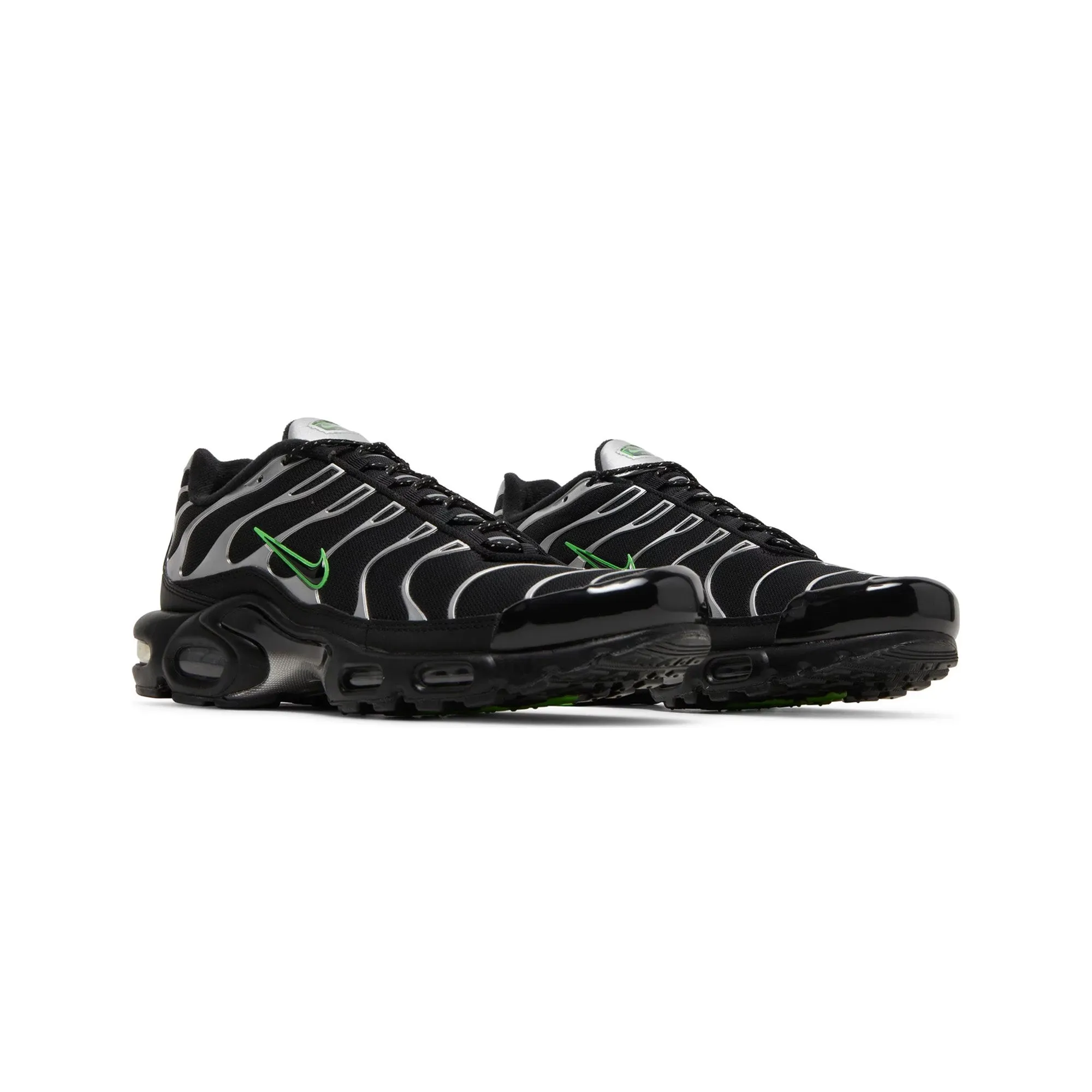Air Max TN Plus 'Black Silver Green Strike' (2021) floral - design shoes weekday shoes