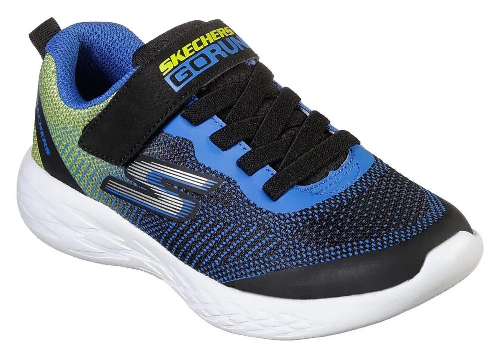 Skechers scarpa da ginnastica da bambino Go Run 600 Farrox 97867L BBLM nero Cushioned Insoles