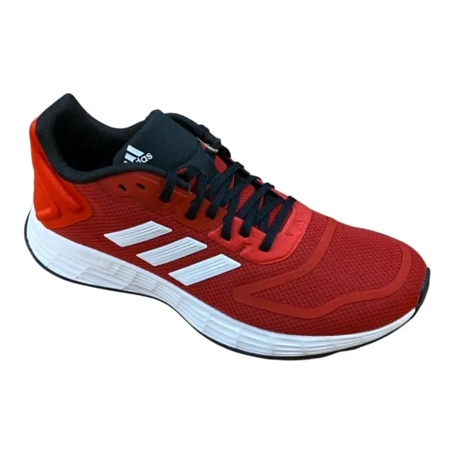 Adidas scarpa da corsa da ragazzo Duramo 10 K GW8758 red-white Torsional Rigidity System low - mileage shoe performance