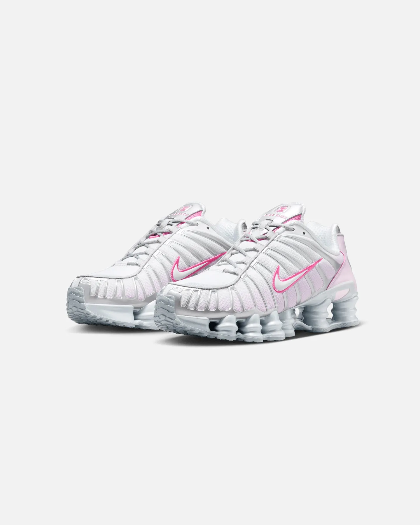 Nike Women's Shox TL "Pink Foam" Metallic Platinum/Pinksicle Shine Silver