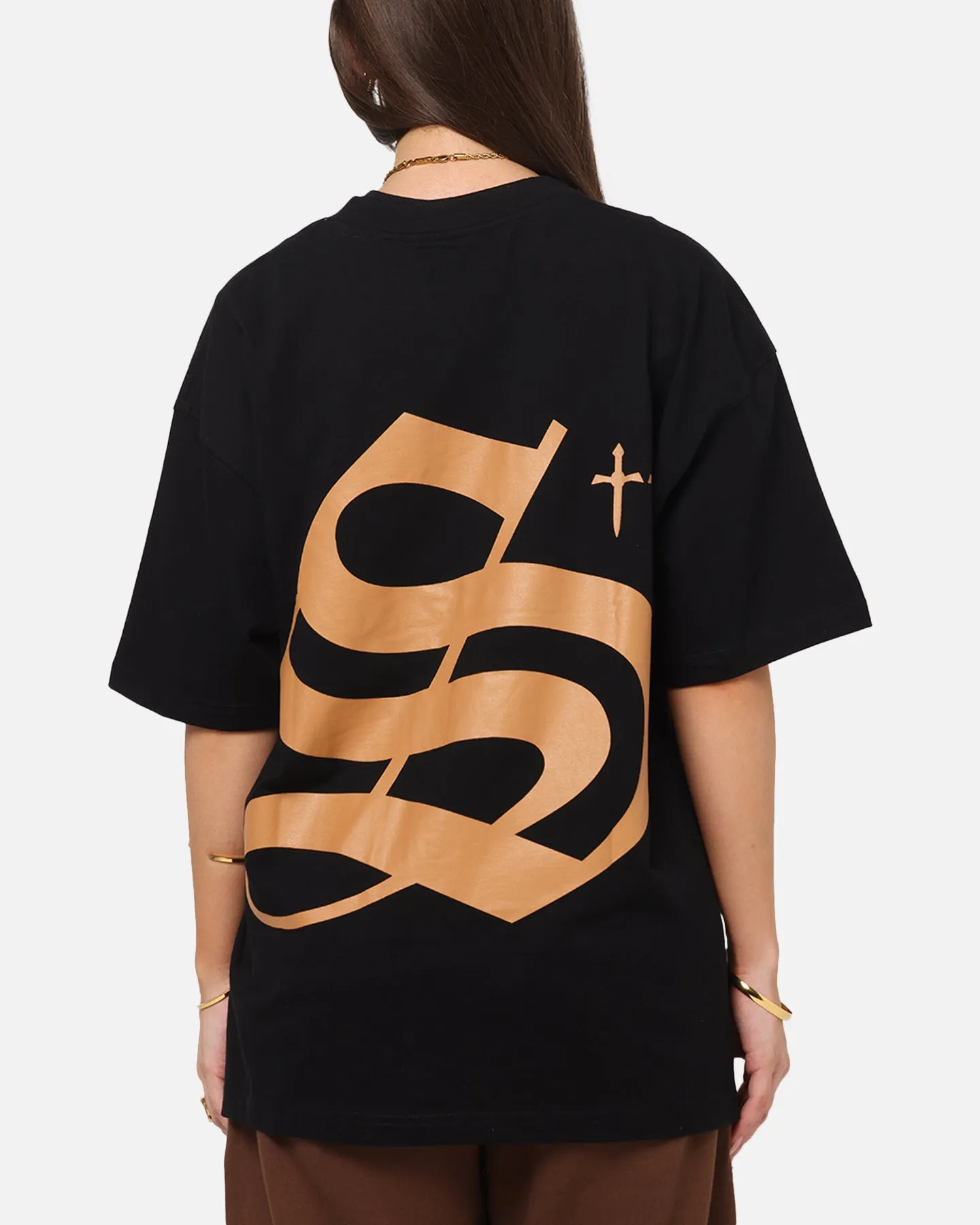 Chill Comfort Look Saint Morta Sacred Script T-Shirt Black