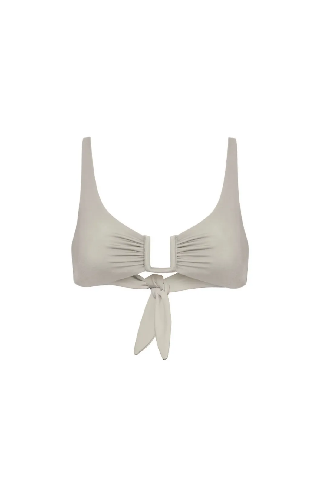 Palma Top - Ivory Summer Swimwear Tumble Resistant Trim