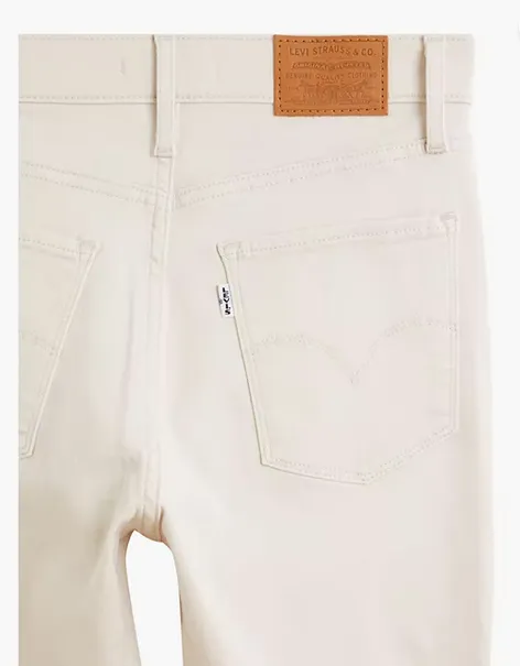 Office Wear Modern Unisex Fit Levi's pantalone Jeans diritti a vita alta 724 188830190 whitecap gray-neutral