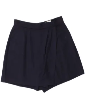 Blazer Anti Static Technology BENETTON Womens High Waist Casual Shorts IT 42 Medium W26 Navy Blue