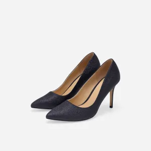 Athena Glitter Pumps Comfortable Platform Heels