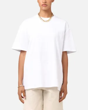 Culture Kings Boxy T-Shirt White Simple Yet Cozy