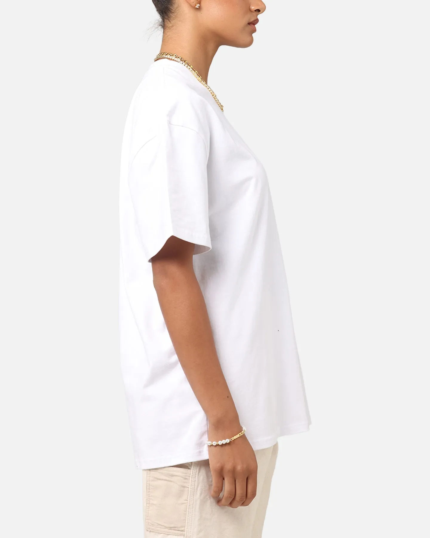 Essential Casual Culture Kings Boxy T-Shirt White
