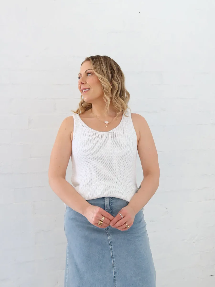 Outdoor Cool low - temperature environment Ivy Top- White