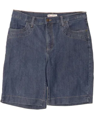 Metallic accents Relaxed Waist LEE Womens Classic Fit Denim Shorts US 16 2XL W36  Blue Cotton