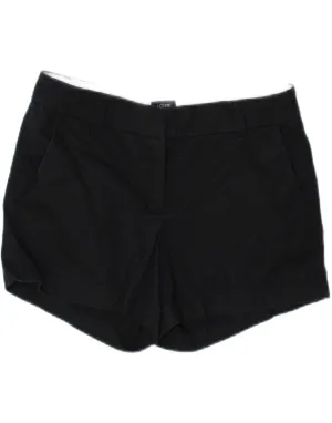 J. CREW Womens Chino Shorts US 2 XS W30 Black Cotton Performance Ready