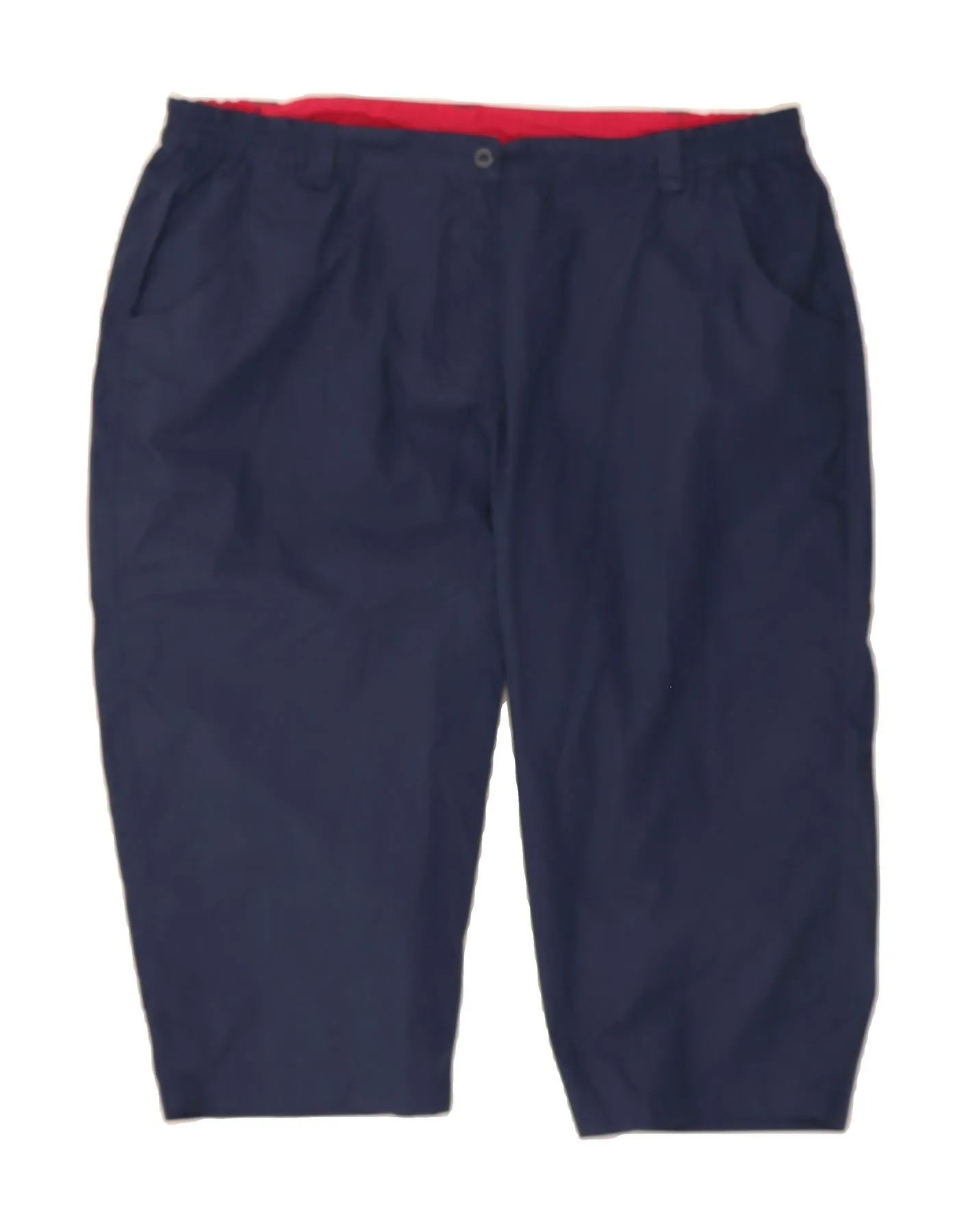 Chill Comfort Fit Versatile Shorts MOUNTAIN WAREHOUSE Womens Bermuda Shorts UK 20 2XL W40 Navy Blue Polyester