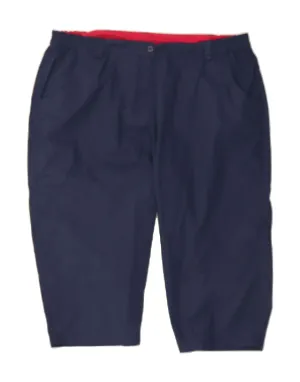 Chill Comfort Fit Versatile Shorts MOUNTAIN WAREHOUSE Womens Bermuda Shorts UK 20 2XL W40 Navy Blue Polyester