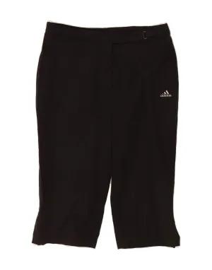 Comfort Layer Wear MoistureWickingLining ADIDAS Womens Bermuda Shorts UK 12 Medium W30 Black