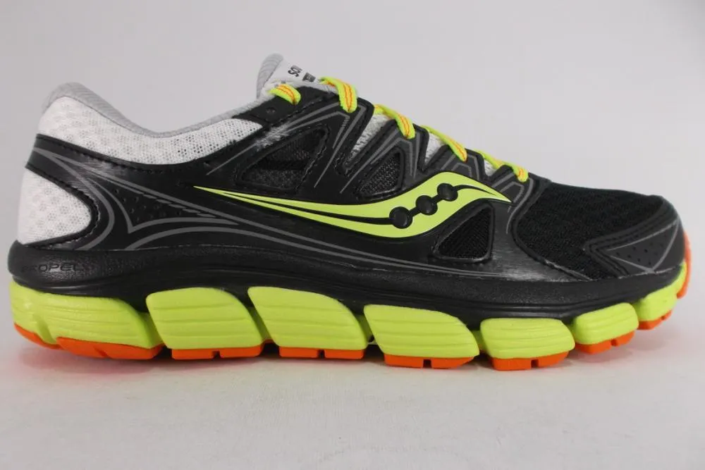 lace - up - design shoes Saucony scarpa da corsa da uomo Propel Vista S25254 6 nero-giallo