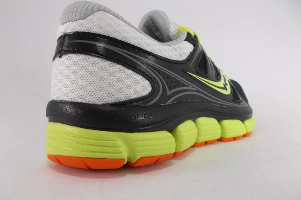 Saucony scarpa da corsa da uomo Propel Vista S25254 6 nero-giallo stylish sports shoes heel - hugging