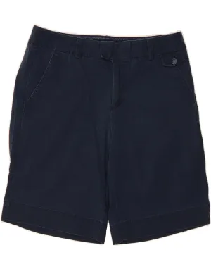 Anti Static Material No Chafe DOCKERS Womens Chino Shorts US 12 Large W32 Navy Blue Cotton