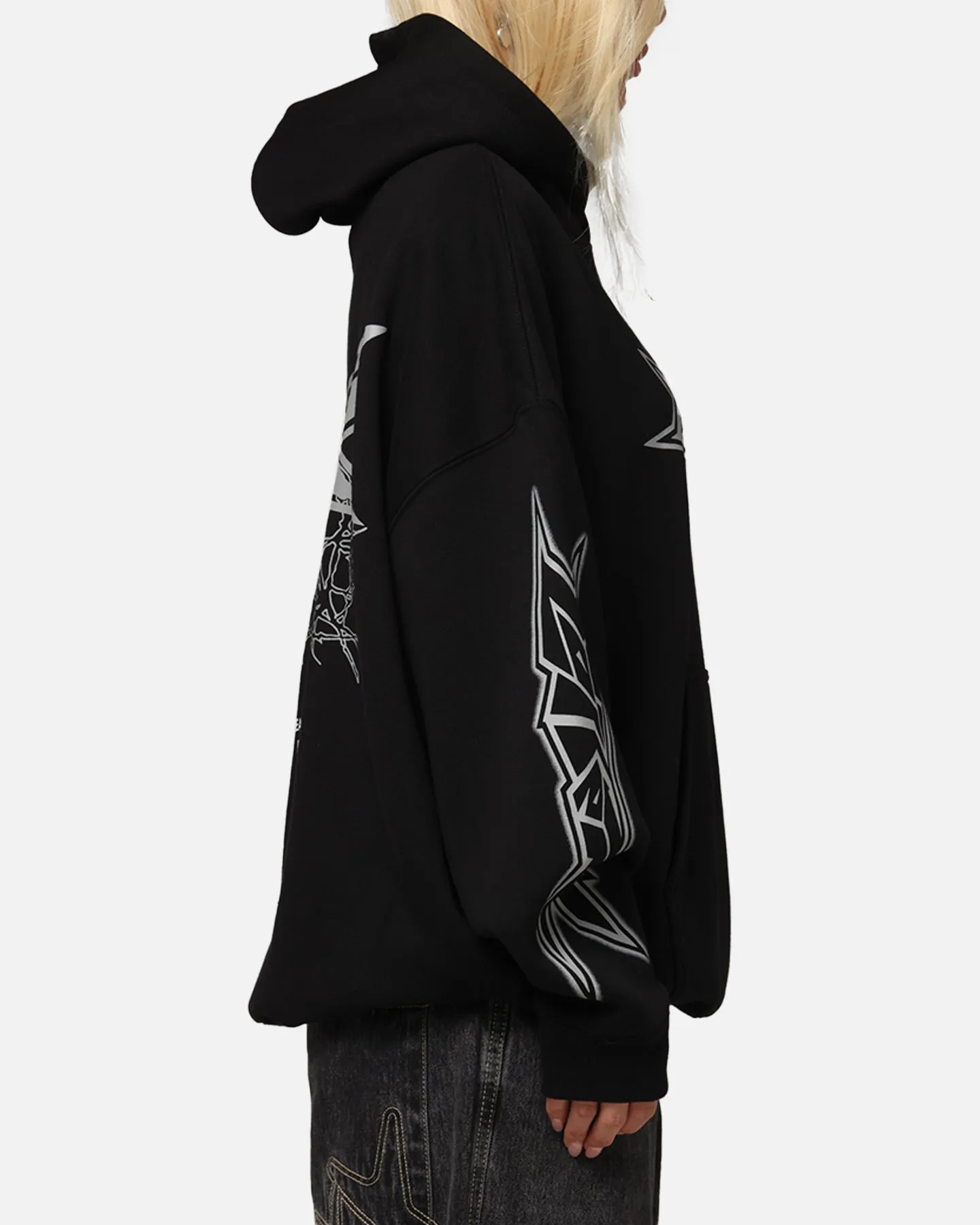Loiter Runway Hoodie Black Unisex Appeal