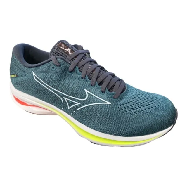 shoe stretchers Mizuno scarpa da corsa da uomo Wave Rider 25 J1GC210301 fumo blu-bianco-limone