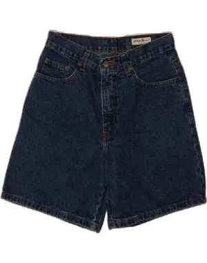 Functional Stretch Breezy Layer Fit EDDIE BAUER Womens Denim Shorts US 4 Small W28  Blue Cotton