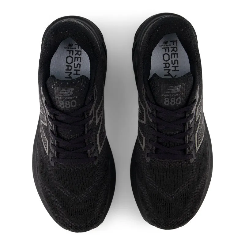 Blown Rubber Compound Multi - purpose Fresh Foam X 880v15 - Black with Black Metallic - Men's