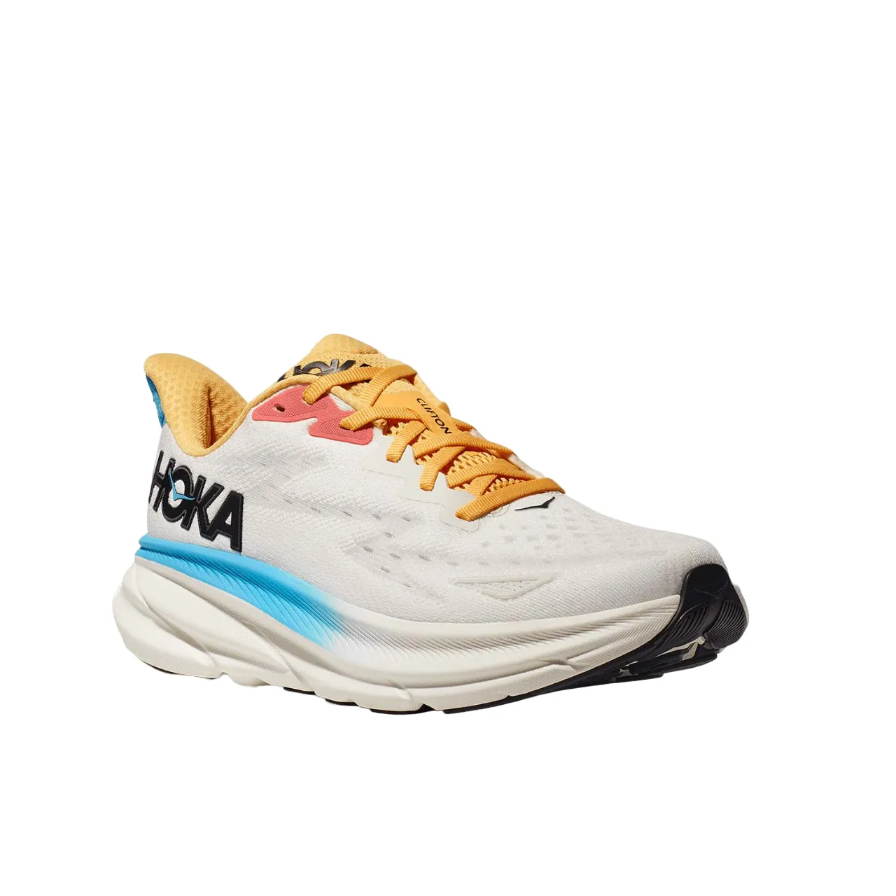 amateur friendliness Hoka One One scarpa da corsa da donna Clifton 9 1127896/BSW bianco-azzurro