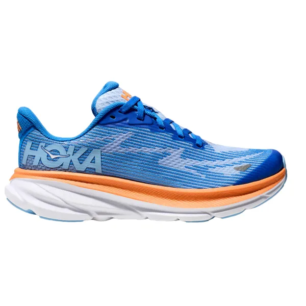 Competitive sports running with a mid - top design Hoka One One scarpa da corsa da ragazzi Clifton 9 1131170/CSAA celeste blu