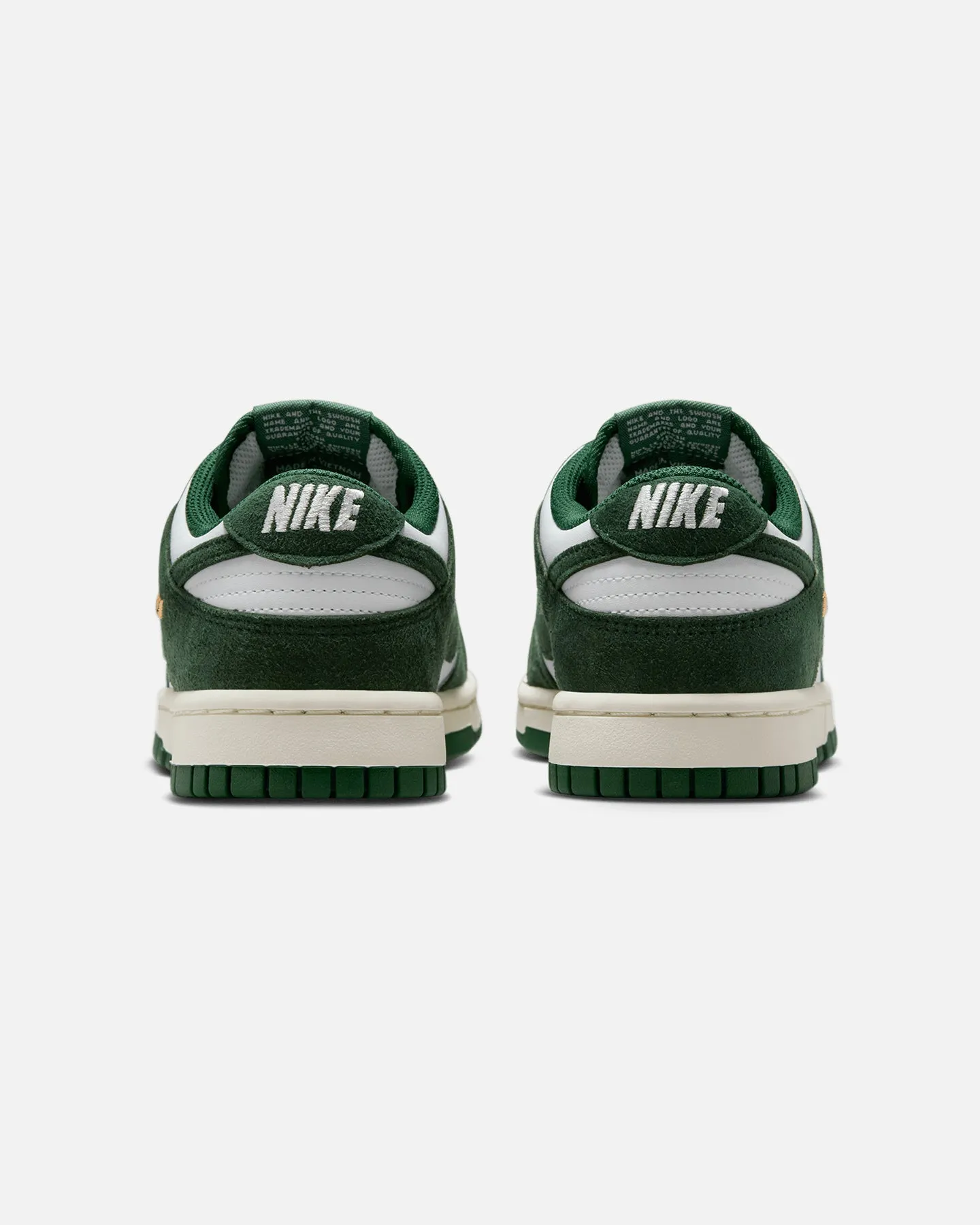 Shock Guard Calm Mood Nike Women's Dunk Low "Suede Pack" White/Green